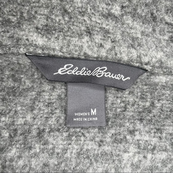 Eddie Bauer Zip Up Fleece Lined Jacket - Picture 4 of 10